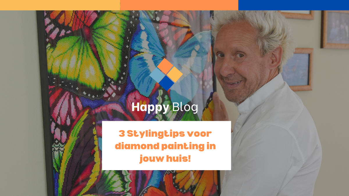 3 Stylingtips voor diamond painting in jouw huis! – Happy Painting