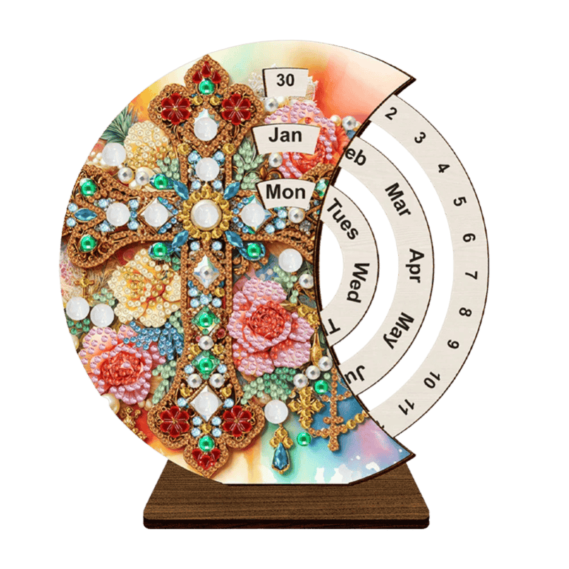 Diamond Painting Tischkalender 2026 - DIY Bastelset Für Diamant Malerei