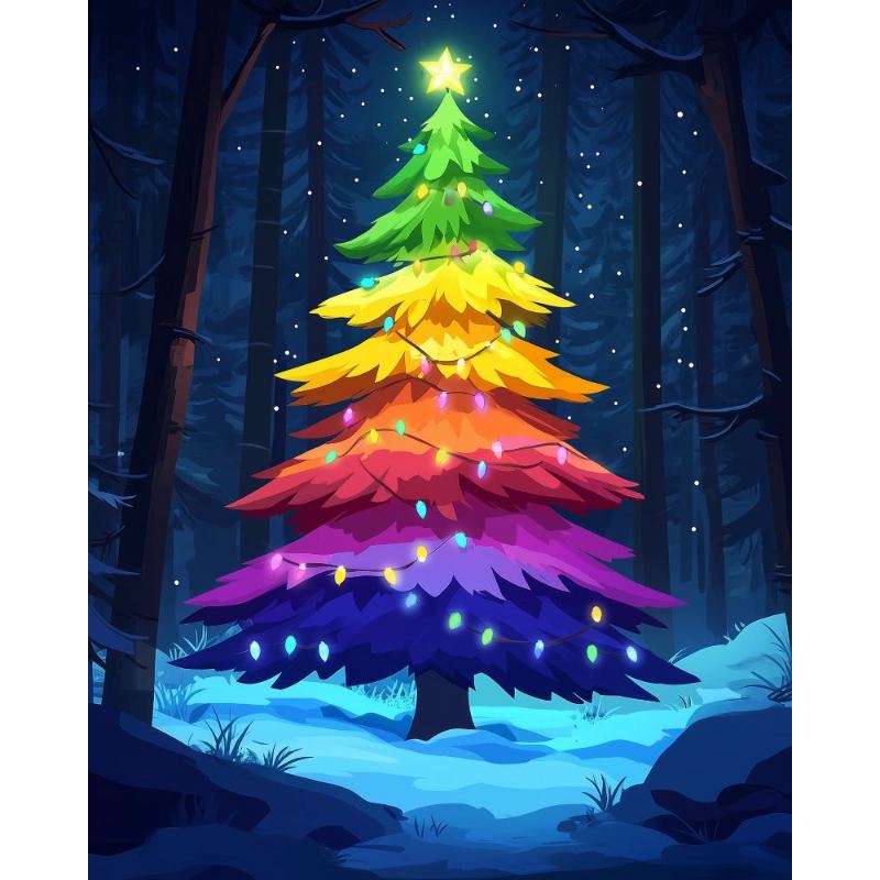 RICUVED 4 Stück Baum Diamond Painting Set,5D Diamant Painting Bilder RICUVED 4 Stück Baum Diamond Painting Set,5D Diamant Painting Bilder