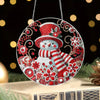 Diamond Painting Kersthanger - Sneeuwpop