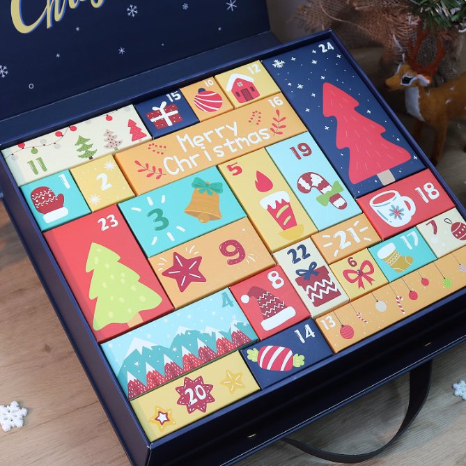 Premium Diamond Painting "Adventskalender 2025" - Black Friday Edition