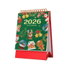 2026 Diamond Painting Bureaukalender - Kerst Editie