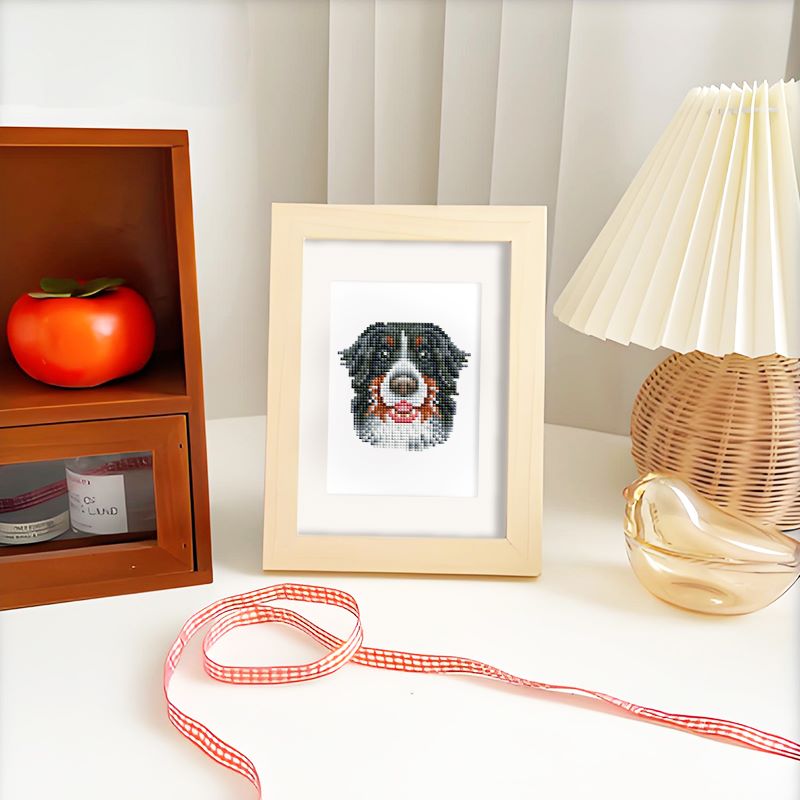 12 Mini Diamond Paintings - Schattige Honden set