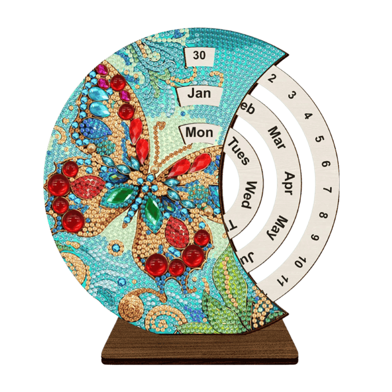 CharySim 3D Diamond Art Houten Eeuwigdurende Kalender Kits voor Volwassenen Moederdag Geschenken Schilderen Accessoires Edelsteen Gereedschap Crystral CharySim 3D Diamond Art Houten Eeuwigdurende Kalender Kits voor Volwassenen Moederdag Geschenken Schilderen Accessoires Edelsteen Gereedschap Crystral