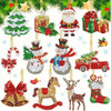 Kerst sleutelhangers - 12 Stuks