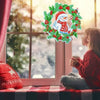 Diamond Painting Kerstkrans – Sneeuwpop