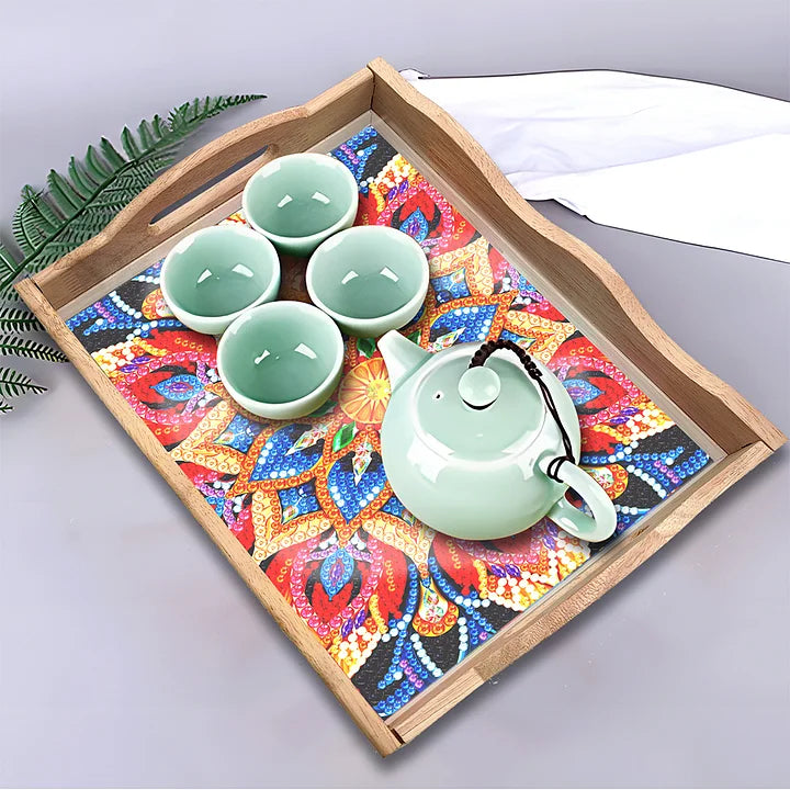 Diamond Painting Dienblad - Mandala