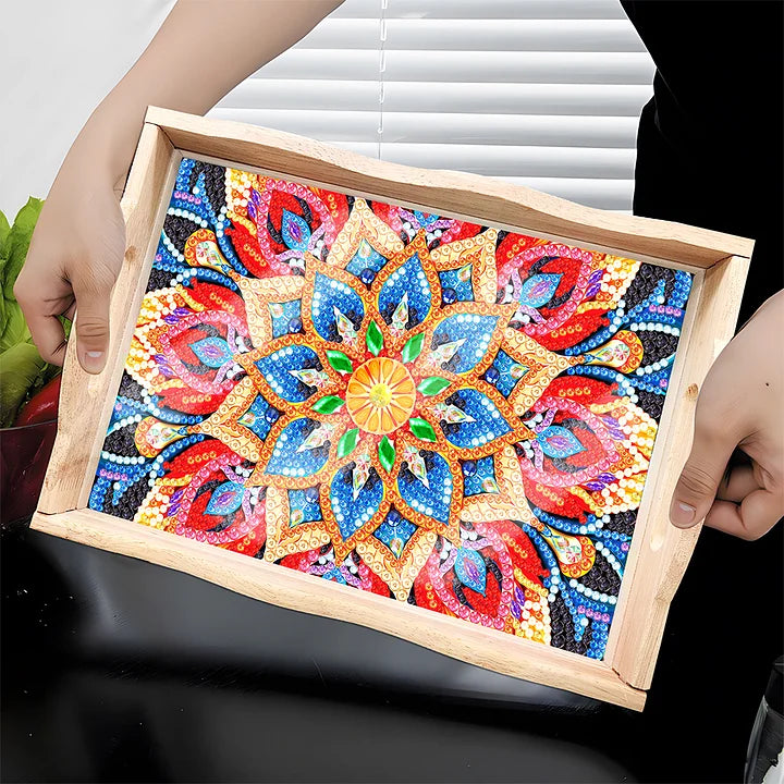 Diamond Painting Dienblad - Mandala