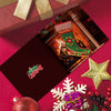 12 Kerstkaarten - Kerstsfeer set