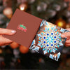 12 Kerstkaarten - Kerstsfeer set