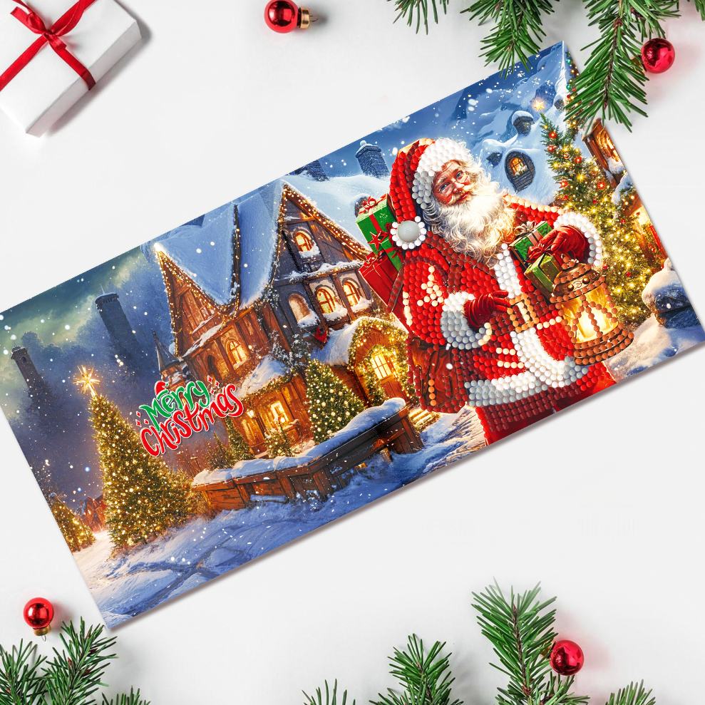 12 Kerstkaarten - Kerstsfeer set