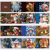 12 Kerstkaarten - Kerstsfeer set