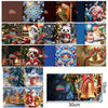 12 Kerstkaarten - Kerstsfeer set