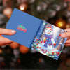 12 Kerstkaarten - Kerstman & Diertjes set