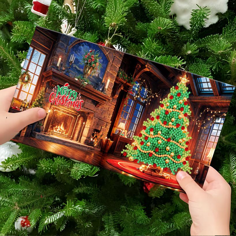 12 Kerstkaarten - Kerstavond set