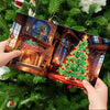 12 Kerstkaarten - Kerstavond set