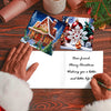 12 Kerstkaarten - Kerstavond set