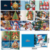 12 Kerstkaarten - Kerstavond set