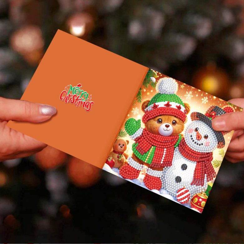 12 Kerstkaarten - Vrolijke Kerst set