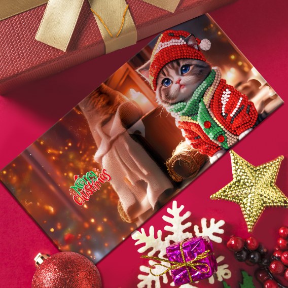 12 Kerstkaarten - Magische Kerst set