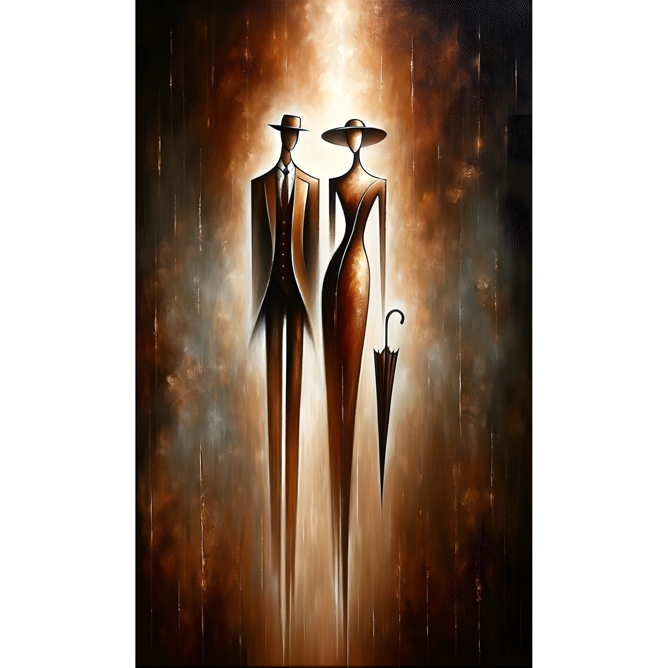 Man En Vrouw Kunst 1 | 40x50cm