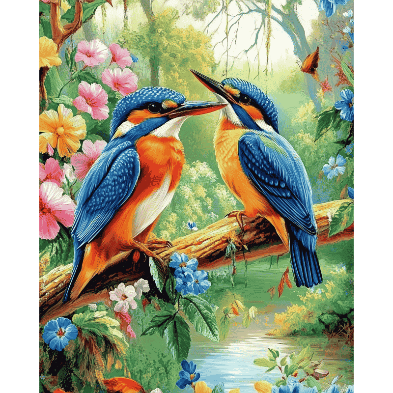 2 Ijsvogels
