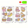 Diamond Painting Stickers - Set van 12 Katjes