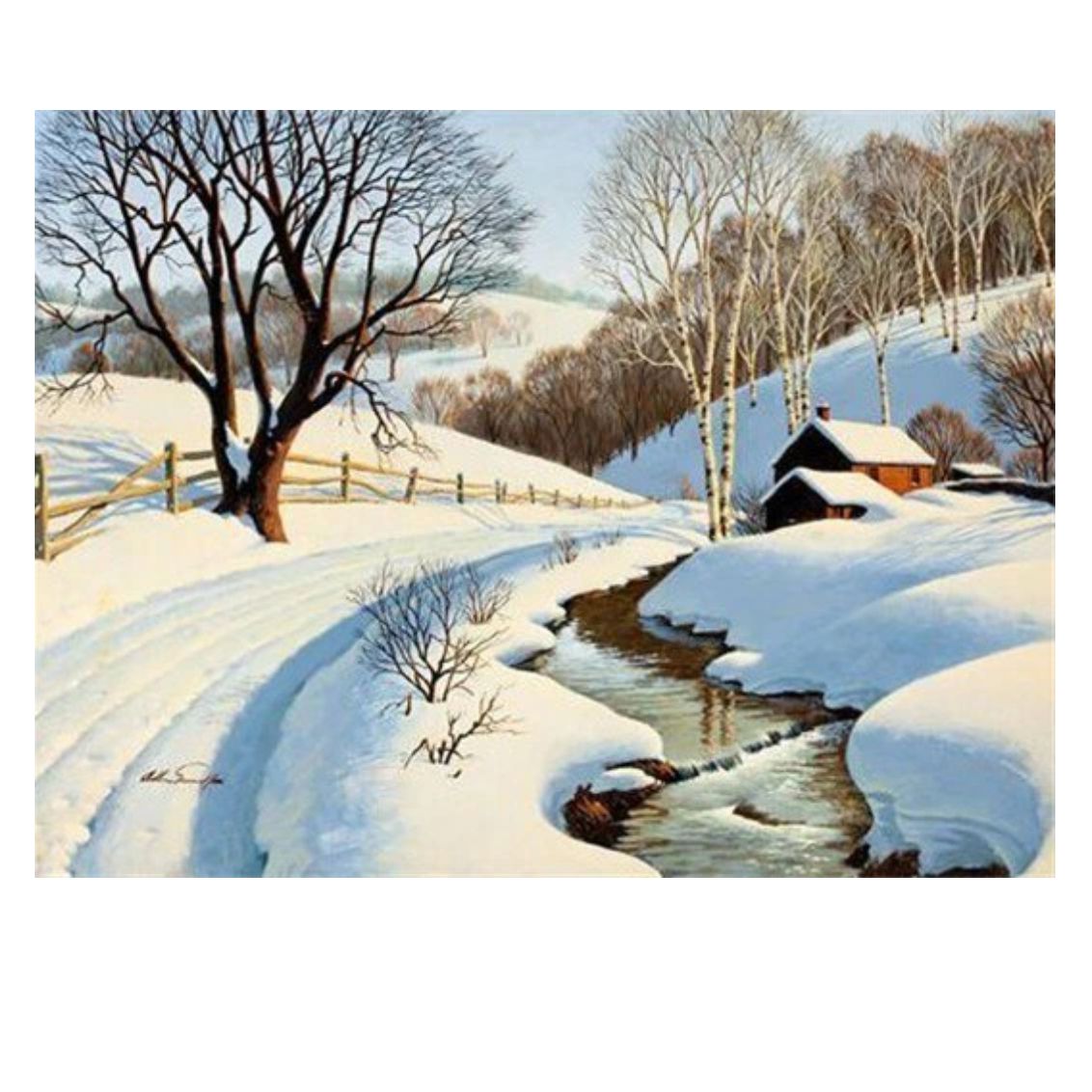 Winter | Diamond Painting