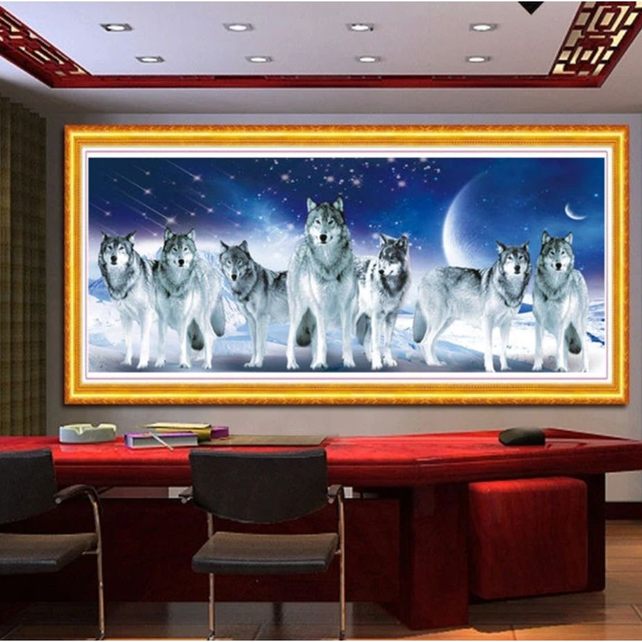 Wolven XL | Diamond Painting