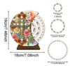 Diamond Painting Eeuwige Kalender | Bloemen kruis