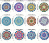 Diamond Painting Magneten - Set van 12 mandala's