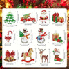 Kerst sleutelhangers - 12 Stuks