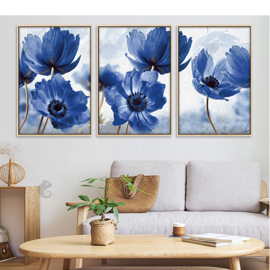 Blauwe Bloemen | 3 Luiken