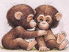 Kleine Apen Vriendjes
