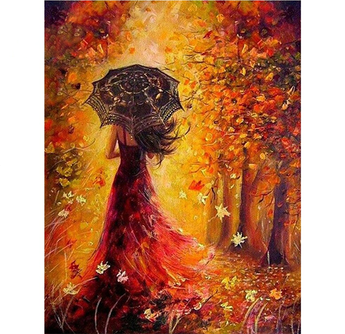 Vrouw - Herfst