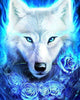 Blauw Vuur IJzige Wolf