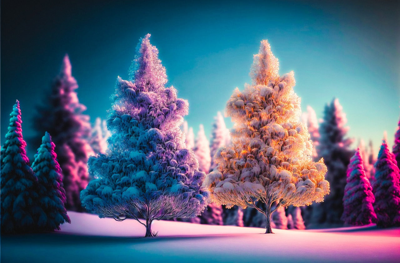 Tover Bomen in de Winter