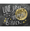 Love You To The Moon And Back | Diamond Painting