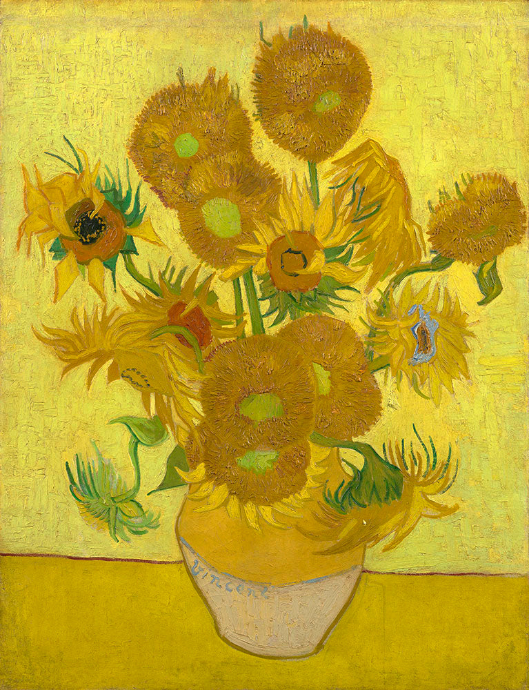 Zonnebloemen van Vincent van Gogh